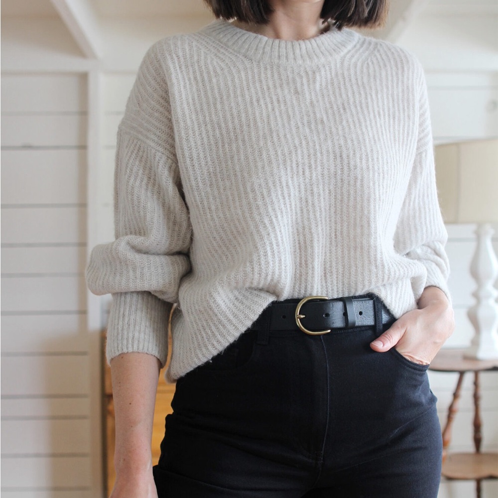 Everlane The Oversized Alpaca Crew - Picture 5 of 13